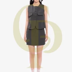 Short Gray Skirt in Proxxcity